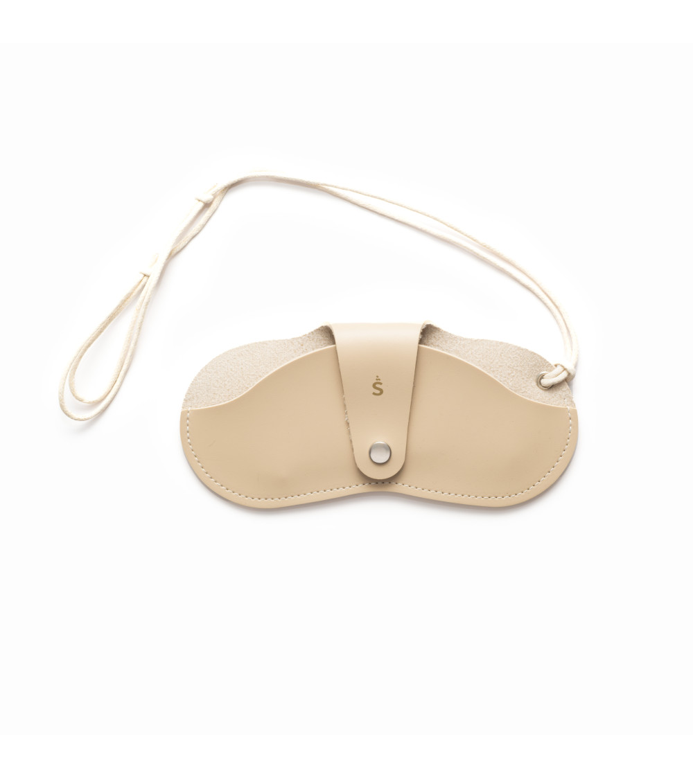 Etui Cuir Beige