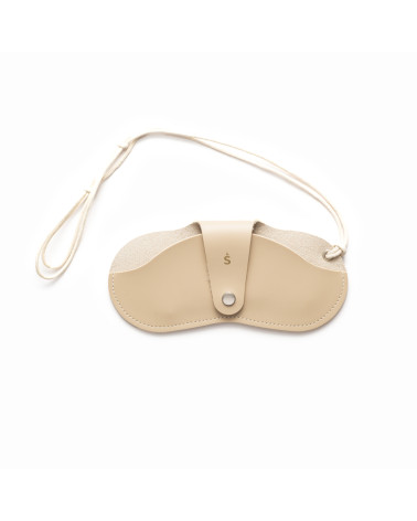 Etui Cuir Beige